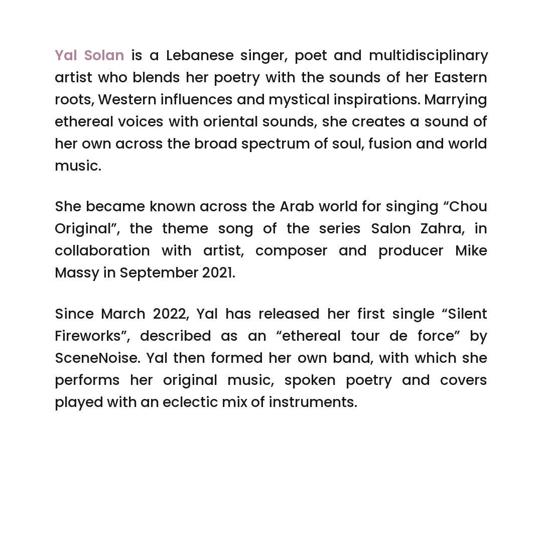 Yal Solan biography (FR)